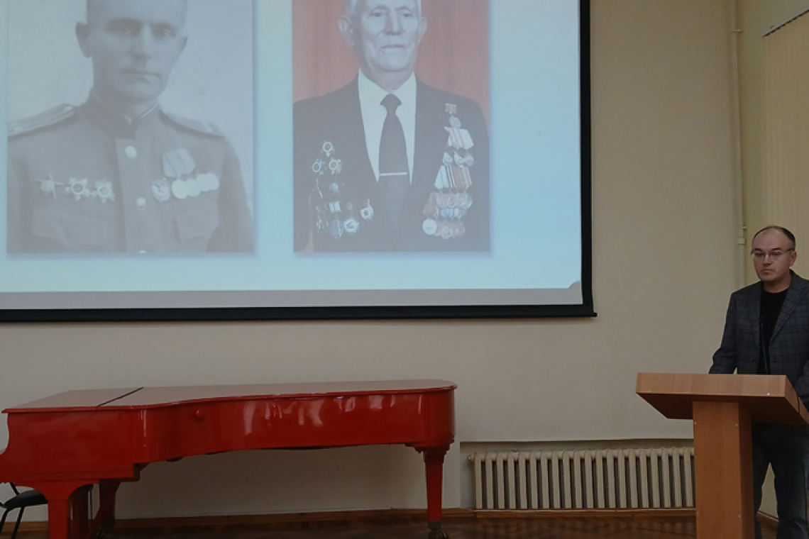 состоялась публичная лекция «Фёдор Фёдорович Фёдоров – участник битвы за Ленинград и руководитель ветеранского движения»