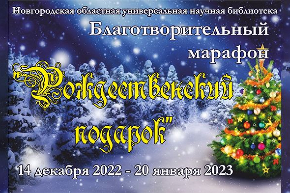 Акция «Рождественский подарок» в областной библиотеке