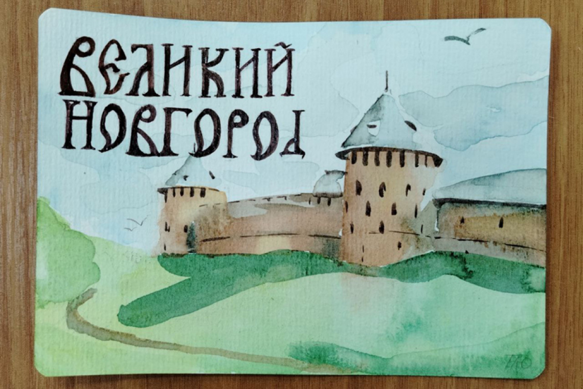 Мастер-класс по росписи открыток