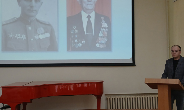 состоялась публичная лекция «Фёдор Фёдорович Фёдоров – участник битвы за Ленинград и руководитель ветеранского движения»